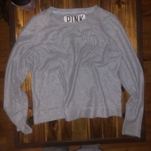 VICTORIA SECRET PINK SWEATER TOP large